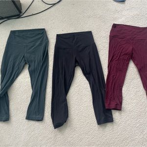 COPY - LULU LEMON ALIGN LEGGING crop 23”